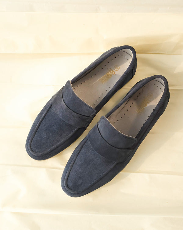 Sapphire Glide Loafer Shoe Deep Ink Blue